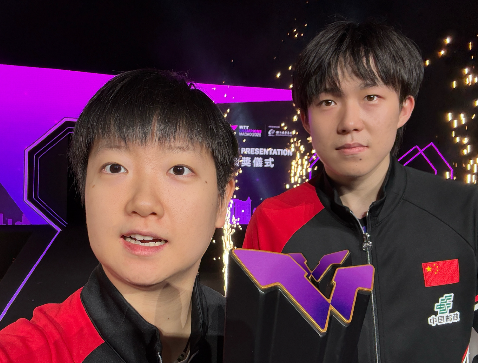 对于球员恢, 排名前一百, 王楚钦在这